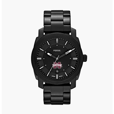 Men's Fossil Mississippi State Bulldogs Machine Stainless Steel Watch