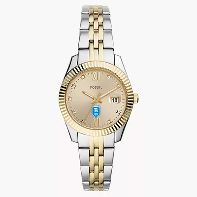Women's Fossil Bentley Falcons Scarlette Two-Tone Stainless Steel Watch