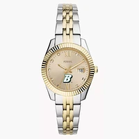 Women's Fossil Binghamton Bearcats Scarlette Two-Tone Stainless Steel Watch