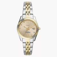 Women's Fossil Gettysburg Bullets Scarlette Two-Tone Stainless Steel Watch