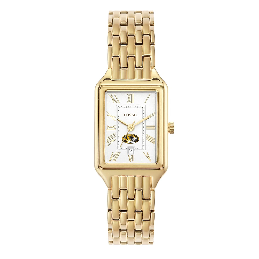 Women's Fossil Missouri Tigers Raquel Stainless Steel Watch