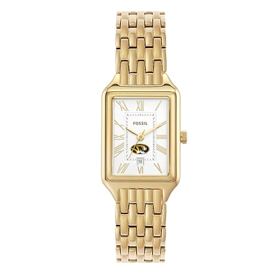 Women's Fossil Missouri Tigers Raquel Stainless Steel Watch