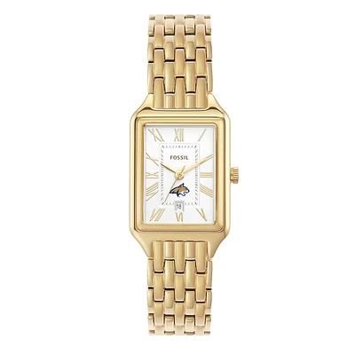 Women's Fossil Montana State Bobcats Raquel Stainless Steel Watch
