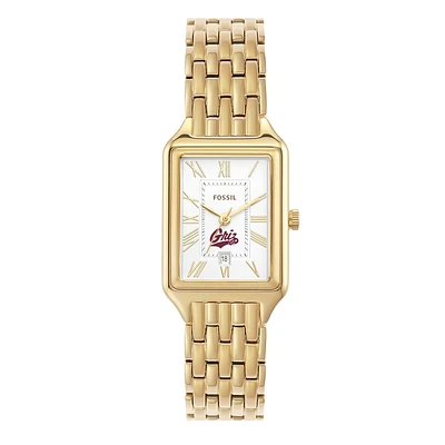 Women's Fossil Montana Grizzlies Raquel Stainless Steel Watch