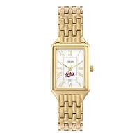 Women's Fossil Montana Grizzlies Raquel Stainless Steel Watch