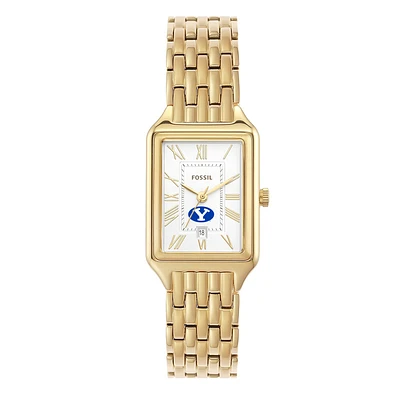 Women's Fossil BYU Cougars Raquel Stainless Steel Watch