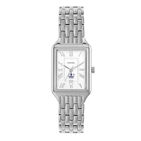 Women's Fossil Columbia University Raquel Three-Hand Date Stainless Steel Watch