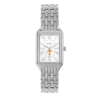 Women's Fossil Tennessee Volunteers Raquel Three-Hand Date Stainless Steel Watch