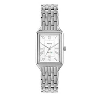Women's Fossil William & Mary Tribe Raquel Three-Hand Date Stainless Steel Watch