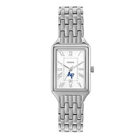 Women's Fossil Air Force Falcons Raquel Three-Hand Date Stainless Steel Watch