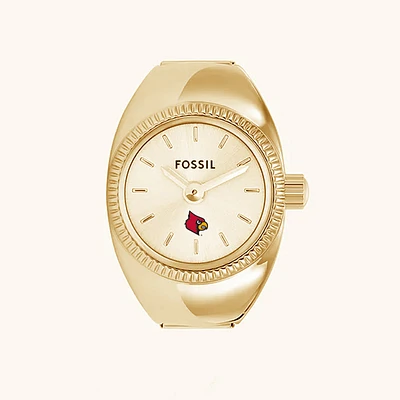 Women's Fossil Louisville Cardinals Watch Ring