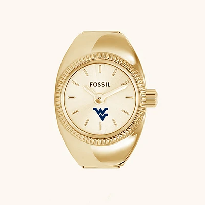 Women's Fossil West Virginia Mountaineers Watch Ring