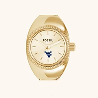 Women's Fossil West Virginia Mountaineers Watch Ring