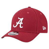 Men's New Era Crimson Alabama Crimson Tide Team Collective 9FORTY M-Crown Adjustable Hat