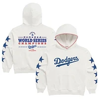 Men's Madhappy  White Los Angeles Dodgers 2024 World Series Champions Star Pullover Hoodie