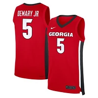 Men's Nike Silas Demary Jr Red Georgia Bulldogs NIL Basketball Replica Player Jersey