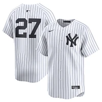 Men's Nike Giancarlo Stanton White New York Yankees Home Limited Player Jersey