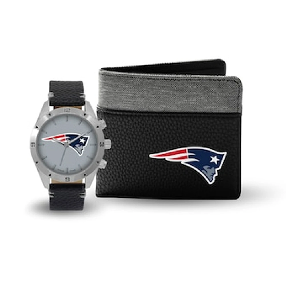 New England Patriots Watch and Wallet Gift Set