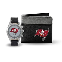 Tampa Bay Buccaneers Watch and Wallet Gift Set