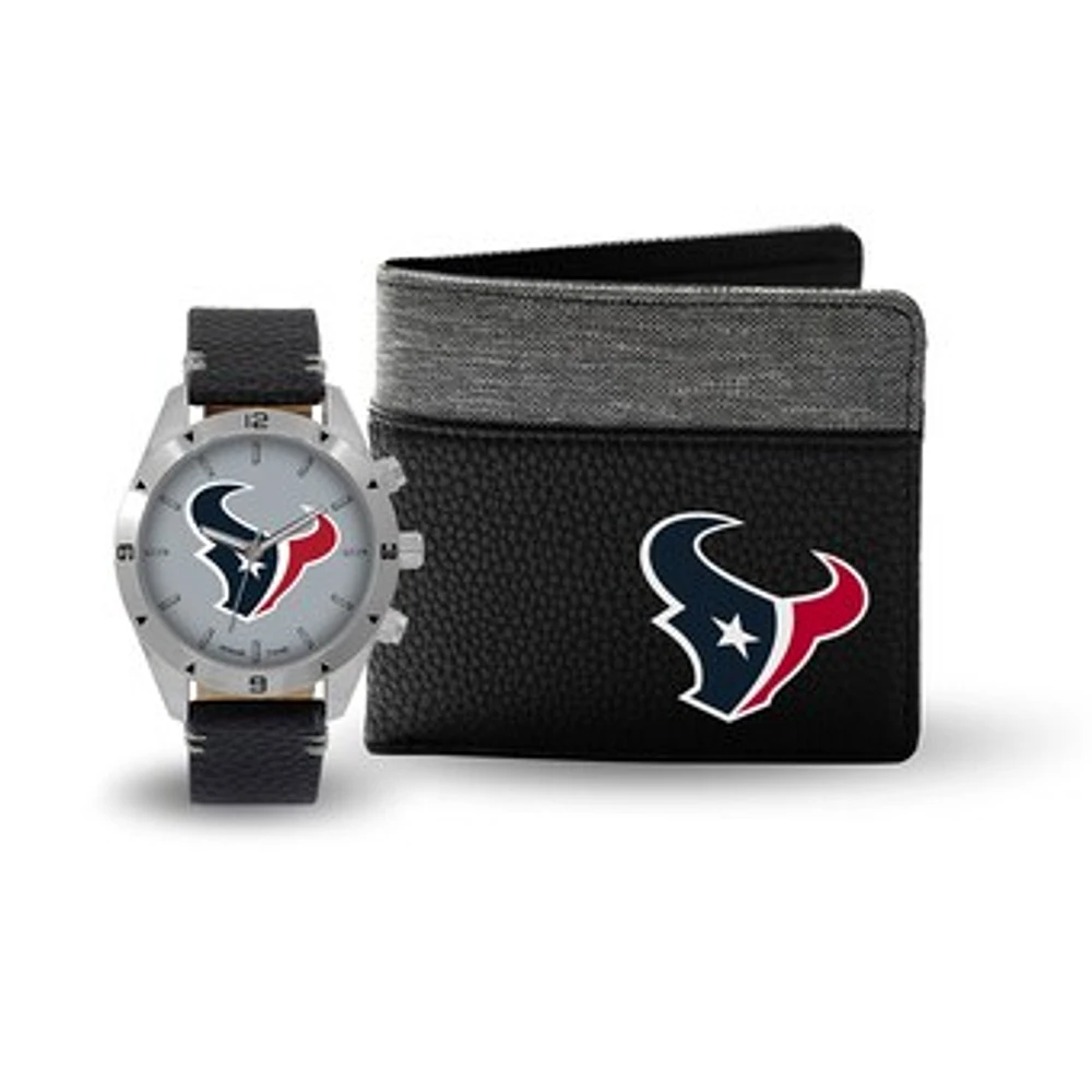 Houston Texans Watch and Wallet Gift Set