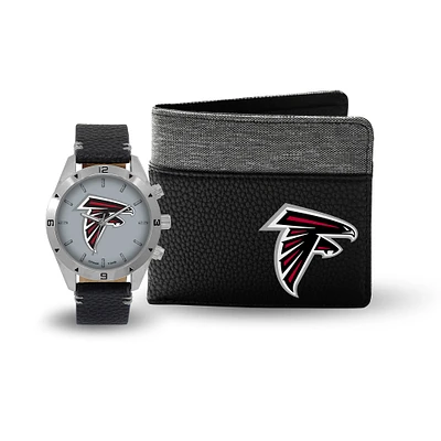 Atlanta Falcons Watch and Wallet Gift Set