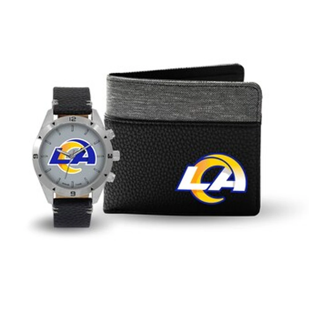 Los Angeles Rams Watch and Wallet Gift Set