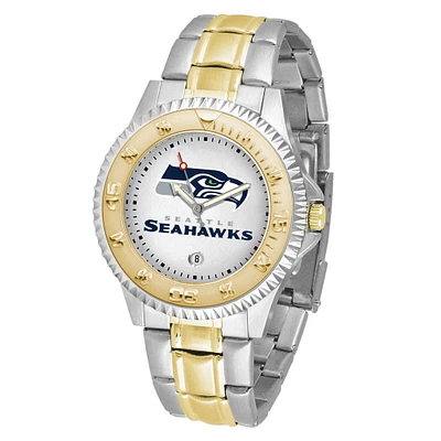 Seattle Seahawks Two-Tone Zone Watch