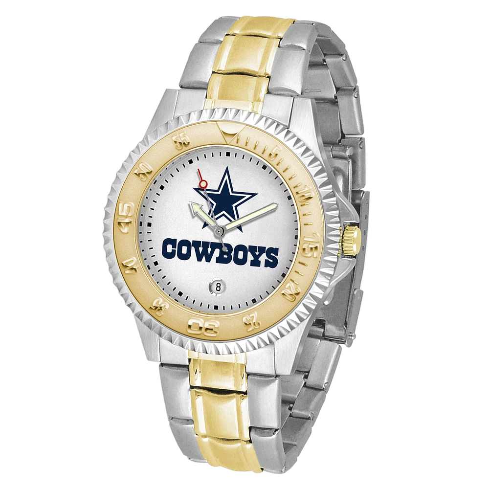 Dallas Cowboys Two-Tone Zone Watch