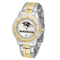 Baltimore Ravens Two-Tone Zone Watch