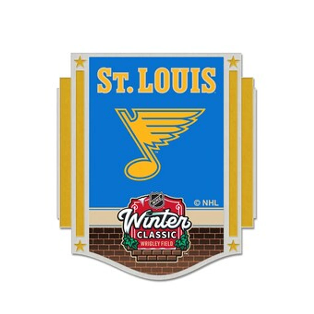 WinCraft St. Louis Blues 2025 NHL Winter Classic Collector Pin