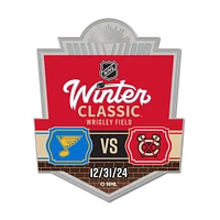 WinCraft Chicago Blackhawks vs. St. Louis Blues 2025 NHL Winter Classic Collector Pin