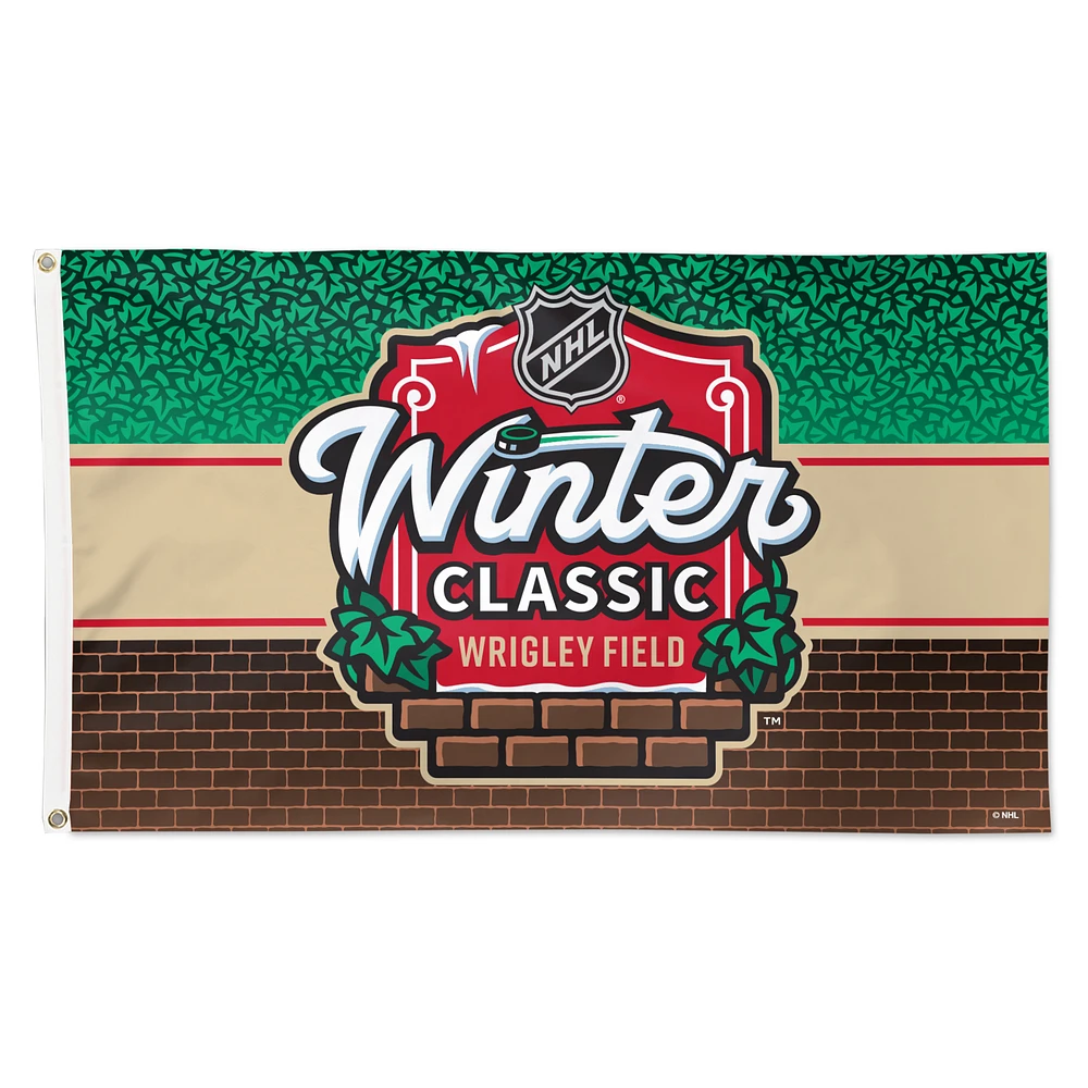 WinCraft 2025 NHL Winter Classic 3' x 5' One-Sided Deluxe Flag