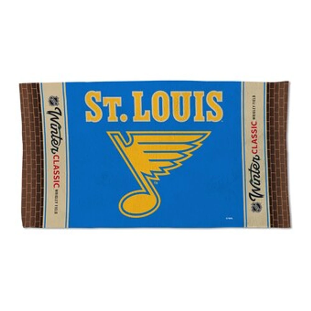 WinCraft St. Louis Blues 2025 NHL Winter Classic On-Ice/Locker Room Two-Sided 22" x 42" Towel