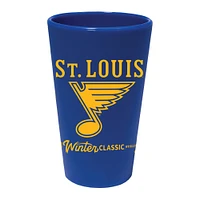 WinCraft St. Louis Blues 2025 NHL Winter Classic 16oz. Silicone Pint Glass