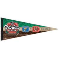 WinCraft Chicago Blackhawks vs. St. Louis Blues 2025 NHL Winter Classic 12" x 30" Premium Pennant