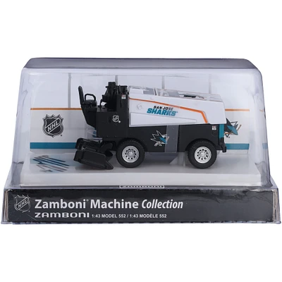 Macklin Celebrini San Jose Sharks Autographed 1:43 Scale Die-Cast Zamboni