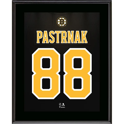 David Pastrnak Boston Bruins 10.5" x 13" Jersey Number Sublimated Player Plaque
