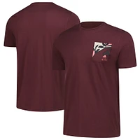 Men's adidas  Dark Red Mercedes-AMG Petronas F1 Team 2025 Miami Grand Prix Pack T-Shirt