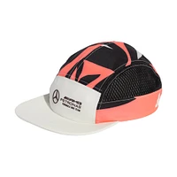 Unisex adidas  White Mercedes-AMG Petronas F1 Team 2025 Miami Grand Prix Pack Camper Adjustable Hat