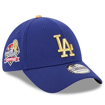 Men's New Era  Royal Los Angeles Dodgers 2025 Gold Collection 39THIRTY Flex Hat
