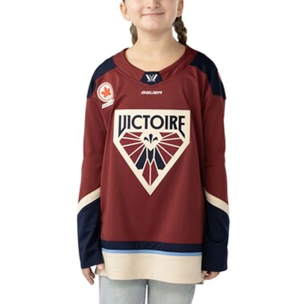 Youth Red Montreal Victoire Replica Hockey Jersey