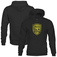 Youth 1863FC Black New Mexico United Color Badge Fleece Pullover Hoodie