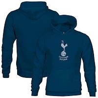 Youth 1863FC Blue Tottenham Hotspur Mono Badge Fleece Pullover Hoodie