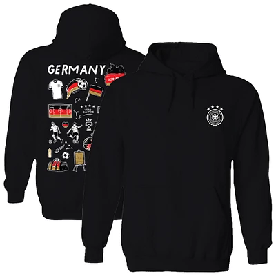 Women's Vive La Fete Germany National Team Impressions Artwork Pullover Hoodie