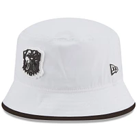 Men's New Era  White Cleveland Browns 2025 NFL Training Camp Stretch Bucket Hat