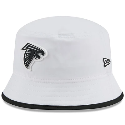 Men's New Era  White Atlanta Falcons 2025 NFL Training Camp Stretch Bucket Hat