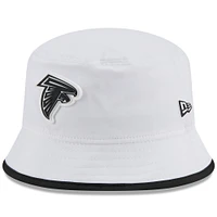 Men's New Era  White Atlanta Falcons 2025 NFL Training Camp Stretch Bucket Hat