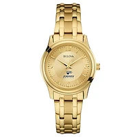 Women's Bulova Emory Eagles Gold-Toned Watch