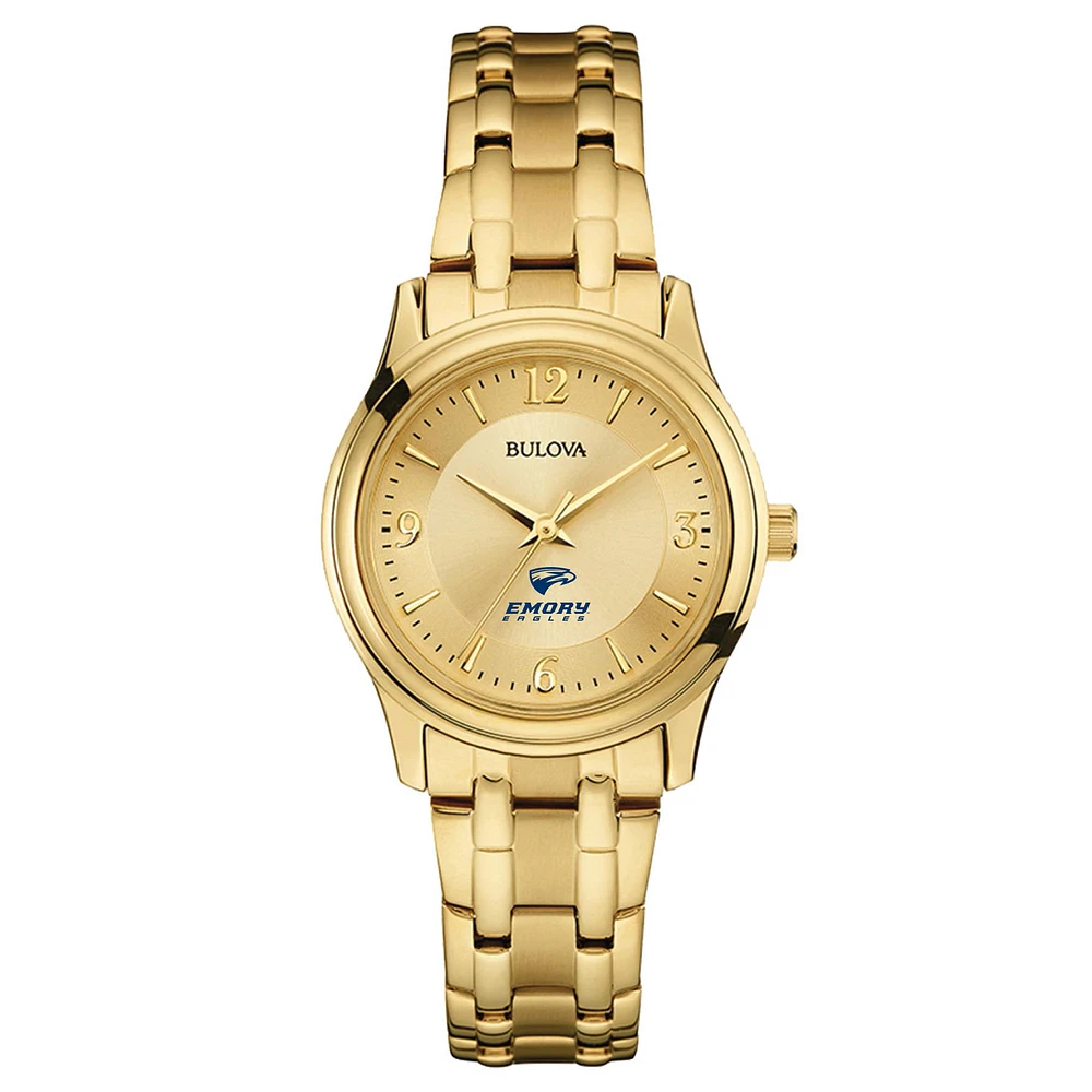 Women's Bulova Emory Eagles Gold-Toned Watch