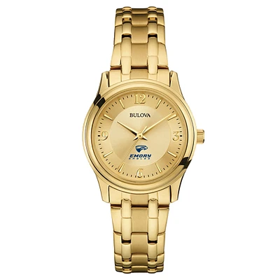 Women's Bulova Emory Eagles Gold-Toned Watch